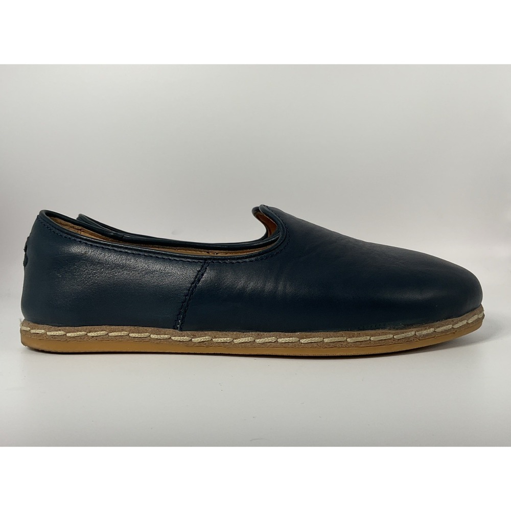 Artisan Charix Women Slip On Loafers Navy Leather Handmade Istanbul EU 35.5
